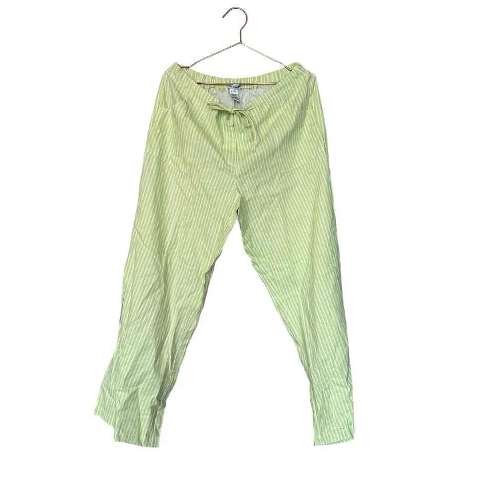 Jessica London linen blend NWOT striped pant size 14 petite